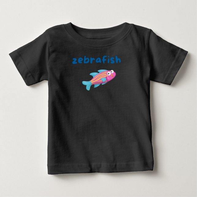 Zebrafish Baby T-Shirt (Front)