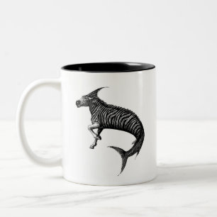 Zebrafish coffee mug weird and fun!