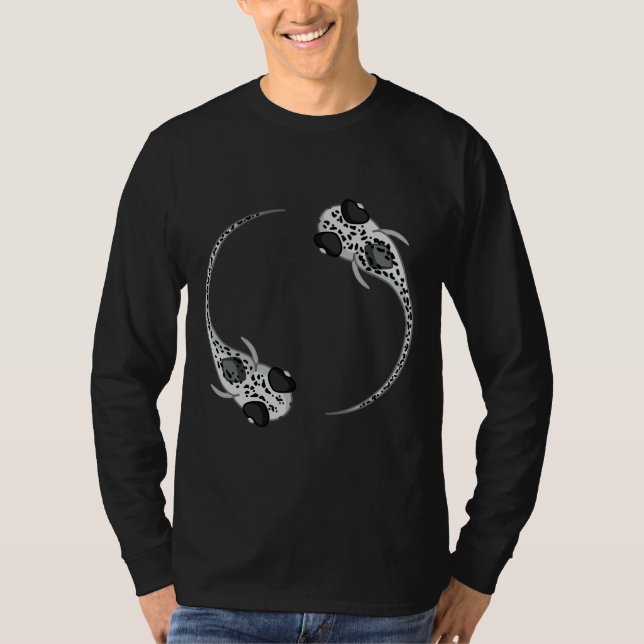 Zebrafish Larvae Couple T-Shirt (Front)