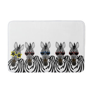 Zebras Bathmat