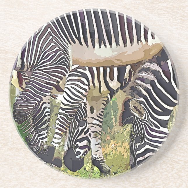 ZEBRAS COASTER (Front)