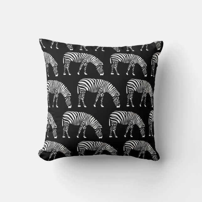 Zebras Cushion (Front)