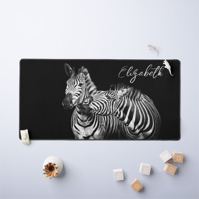 Zebras Desk Mat (Kids Table)