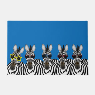 Zebras Doormat