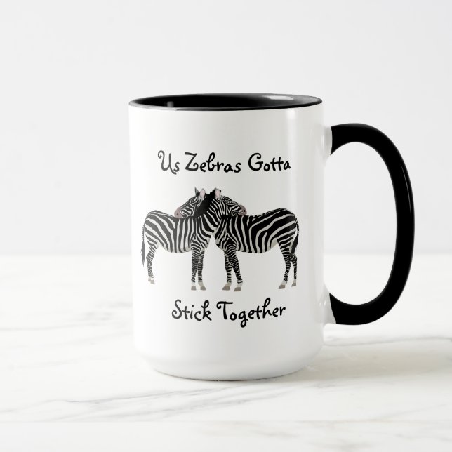 Zebras EDS Ehlers-Danlos syndrome Coffee Mug (Right)
