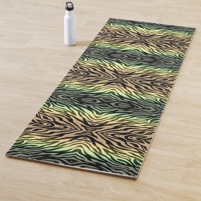 Zebras in the Forest Yoga Mat (In Situ)