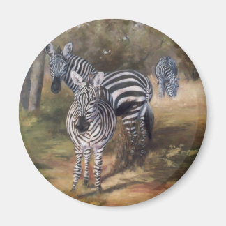 Zebras Magnet