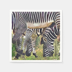 ZEBRAS NAPKIN