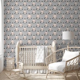 Zebras Nursery Wallpaper