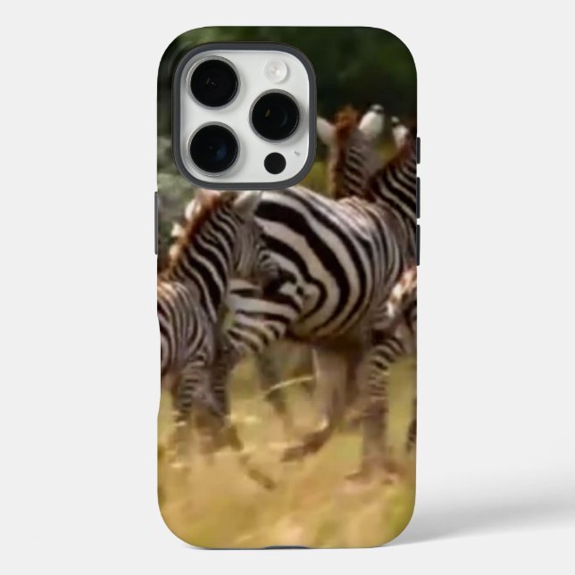Zebras on the Move: A Journey of a Thousand Miles  Case-Mate iPhone Case (Back)