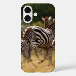 Zebras on the Move: A Journey of a Thousand Miles iPhone 16 Case