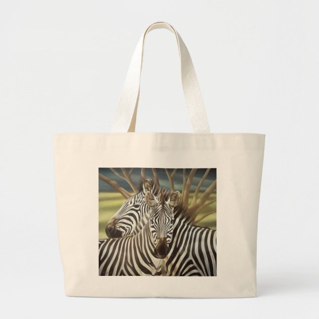 Zebras Tote Bag (Front)