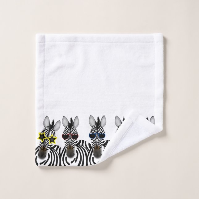 Zebras Wash Cloth (Wash Cloth)