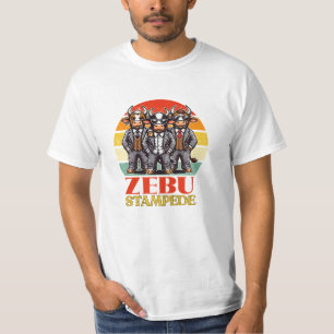 Zebu Lovers Gift Idea T-Shirt