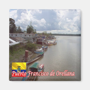 zEC011 FRANCISCO DE ORELLANA, Ecuador, Fridge  Magnet