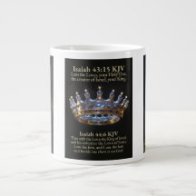 Zechariah 12:1-10 and Psalm 122:6 KJV Mug