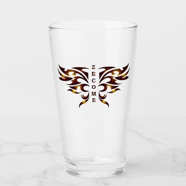 Zecome Drinkware Glass (Front)