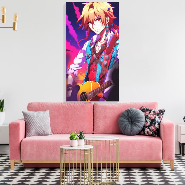 Zed Wight Canvas Print (Insitu(LivingRoom))