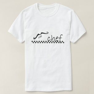 Zee French Chef Moustache T-shirt