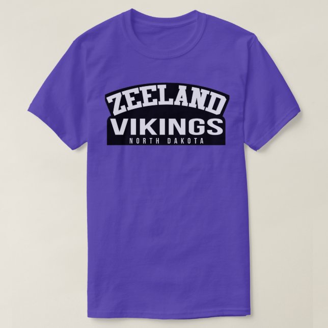 Zeeland High School Vikings T-Shirt (Design Front)