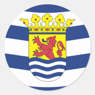 Zeeland, Netherlands Classic Round Sticker