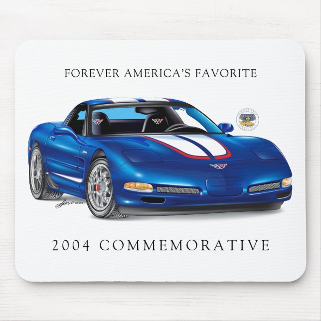 ZEEOSIX COLLECTIBLE AUTO ART MOUSE MAT (Front)