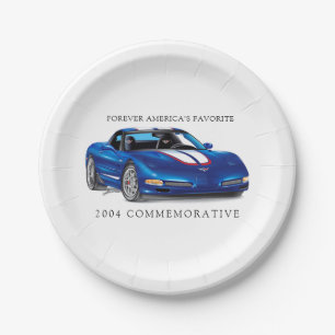 ZEEOSIX COLLECTIBLE AUTO ART PAPER PLATE