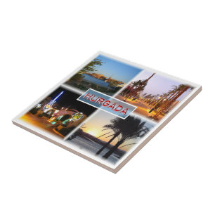 zEG060 HURGHADA, Red Sea, Mosaic, Africa, Tile