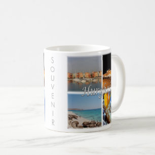 zEG068 HURGHADA, Egypt, Red Sea, Mosaic, Coffee Mug