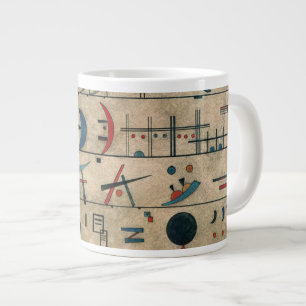 Zeichenreihen, 1931 large coffee mug