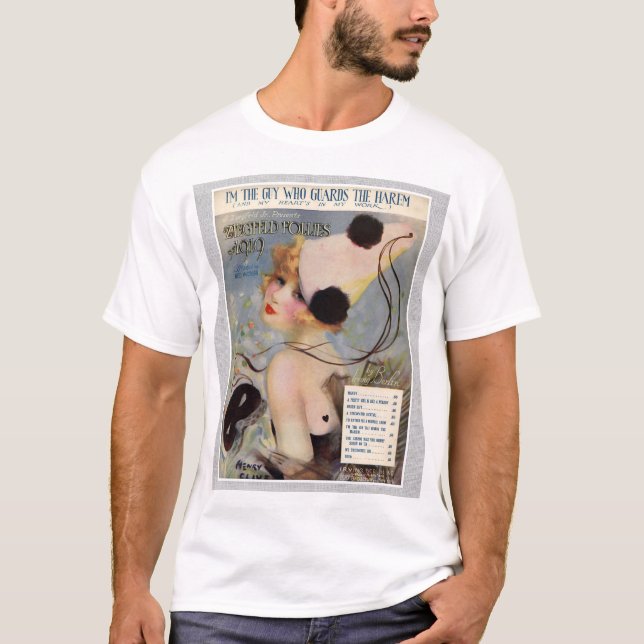 Zeigfeld Follies Vintage Theatre T-Shirt (Front)