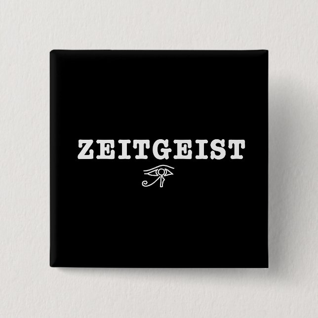 Zeitgeist 15 Cm Square Badge (Front)