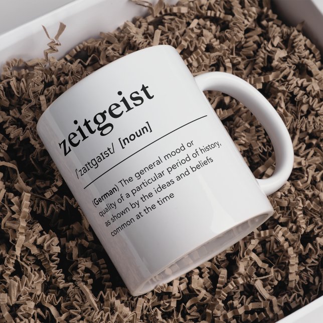 Zeitgeist Definition German Contemporary Coffee Mug (Creator Uploaded)