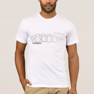 Zeitraffer Fotografie Fotokamera Design T-Shirt