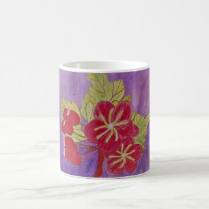 Zekela Art design abstract flowers Coffee Mug
