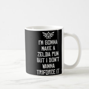 Zelda Funny Triforce It Pun Graphic  Coffee Mug