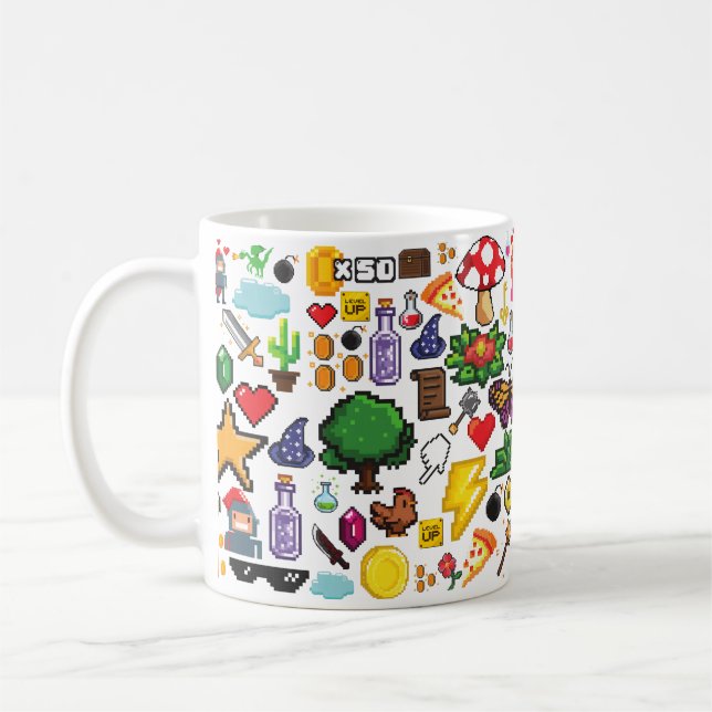Zelda Gamer Inspired Mug (Left)