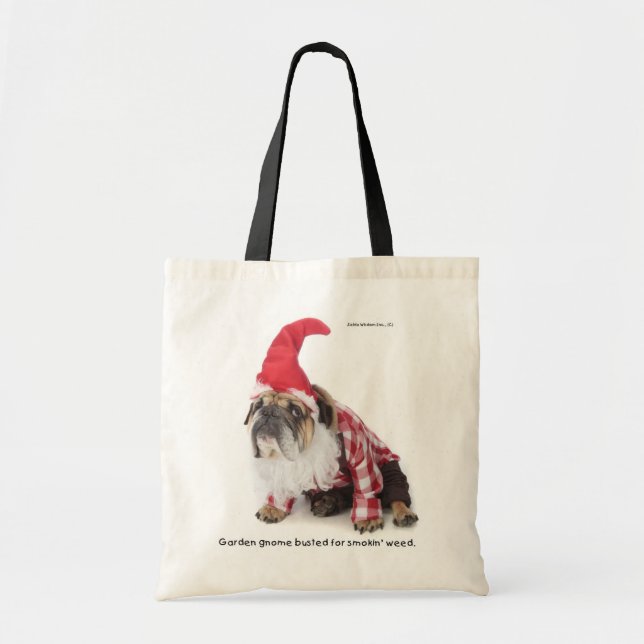 Zelda Garden Gnome Tote Bag (Front)