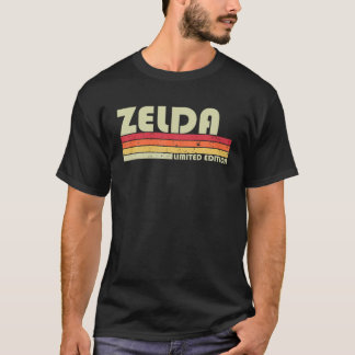 ZELDA Name Personalised Retro Vintage 80S 90S Birt T-Shirt