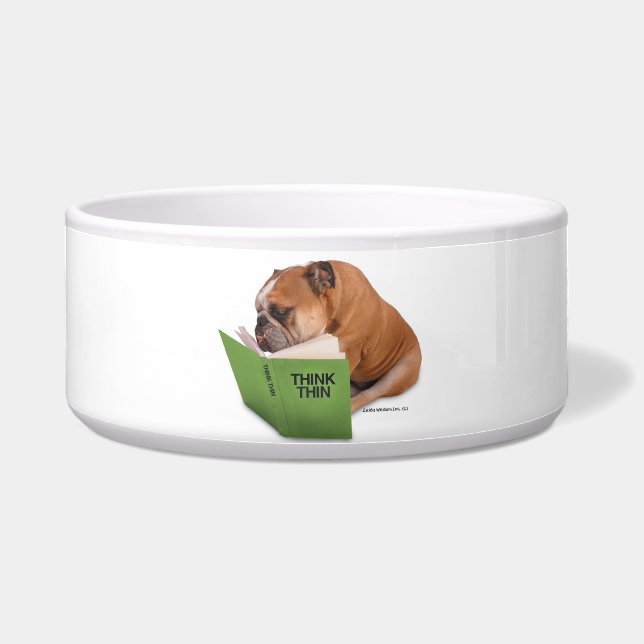 Zelda Pet Bowl for Dieting Dogs (Front)
