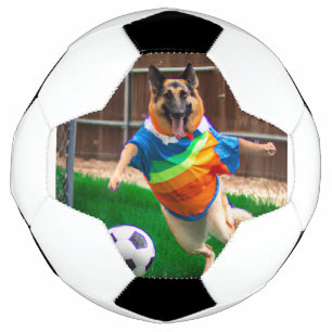 Zelda playing soccer  football