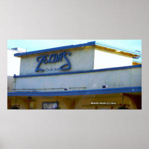 Zelda's On the Beach Poster