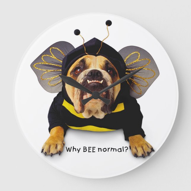 Zelda's Why BEE Normal Clock (Front)