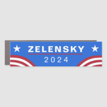 Zelensky 2024 Magnet