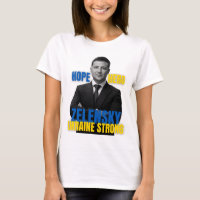 Zelensky Hope Hero Ukraine Strong