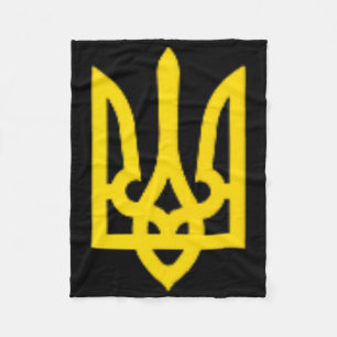 Zelensky President Of Ukraine Volodymyr Ukrainian  Fleece Blanket