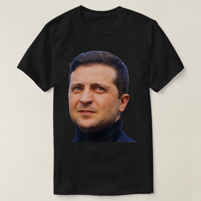 Zelensky Ukraine Hero  T-Shirt (Design Front)