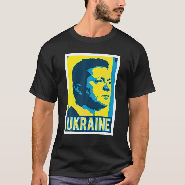 Zelensky - Ukraine T-Shirt (Front)