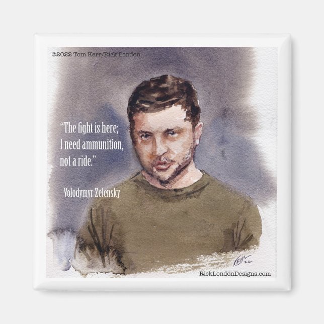 Zelensky, Volodymir Magnet (Front)