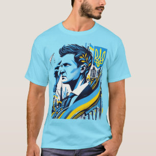 Zelenskyy Ukraine Freedom Warrior T-Shirt